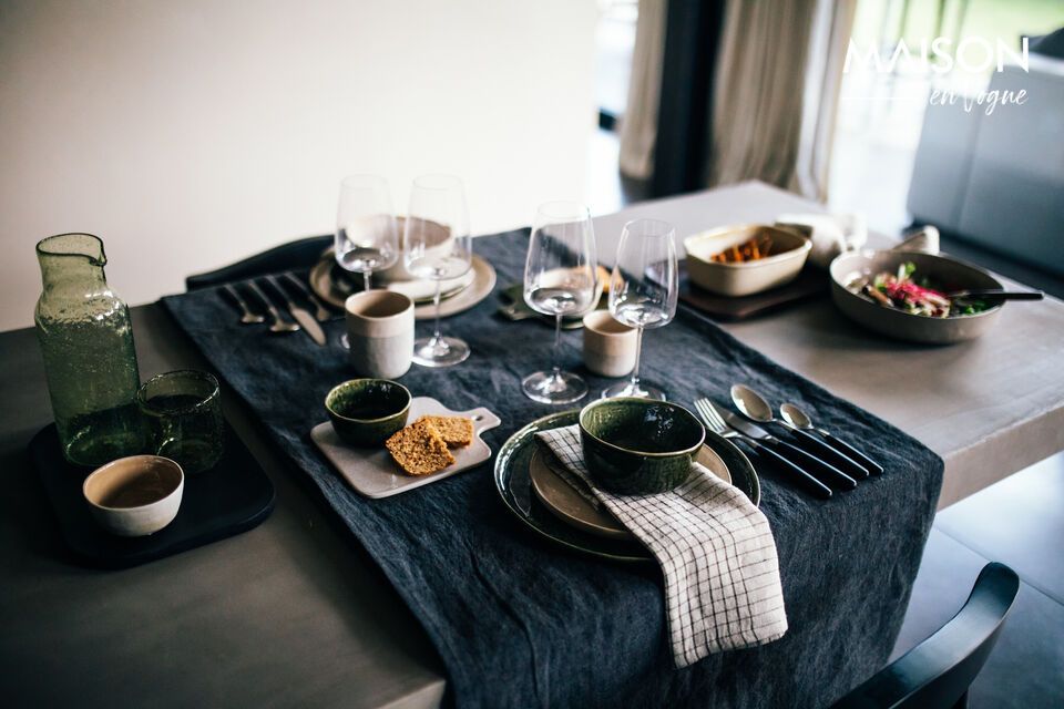 Perfekt als Begleiter zu Tellern und Gläsern bei formellen Dinnerpartys oder alltäglichen