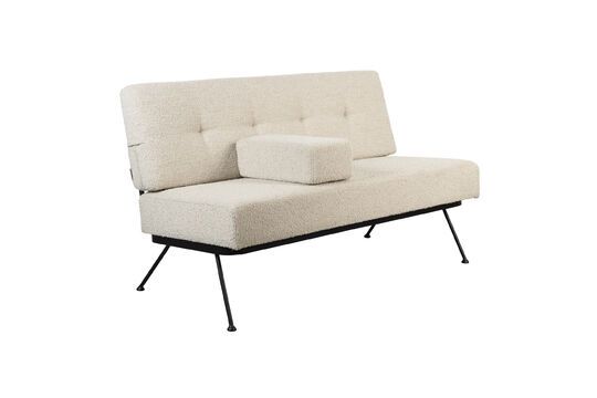 2-Sitzer-Sofa aus beigem Stoff Bowie ohne jede Grenze