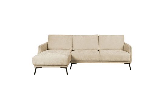 3-Sitzer-Sofa in beigem Stoff Manou