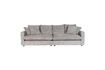 Miniaturansicht 3-Sitzer-Sofa in grauem Stoff Sense 1