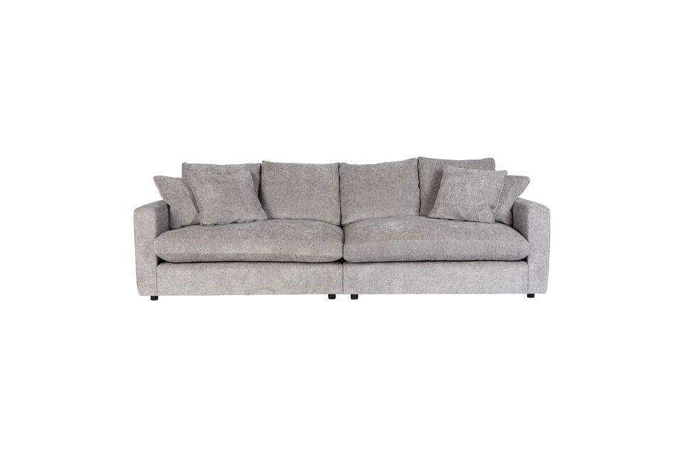 3-Sitzer-Sofa in grauem Stoff Sense Zuiver