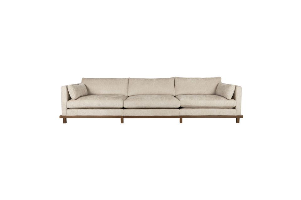 5-Sitzer-Sofa aus beigem Stoff Blossom Zuiver