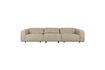 Miniaturansicht 5-Sitzer-Sofa aus beigem Stoff Wings 1