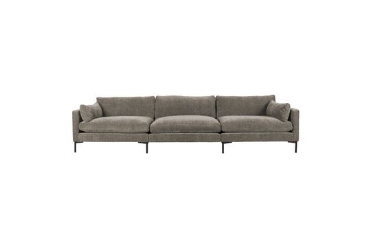 5-Sitzer-Sofa aus grauem Stoff Summer ohne jede Grenze