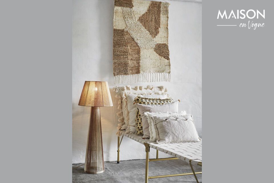 Entdecken Sie Komfort und Eleganz mit unserem Kissenbezug Quilt aus off-white Baumwolle