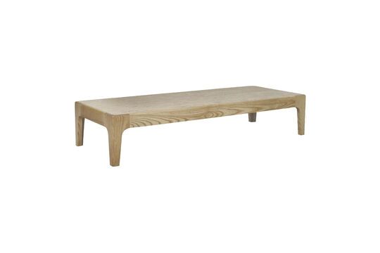 Couchtisch aus Holz und Travertin beige Livorno ohne jede Grenze