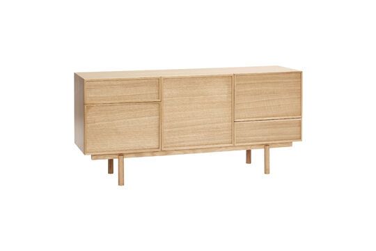 Cube Sideboard aus hellem Eichenfurnier ohne jede Grenze