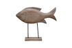 Miniaturansicht Figurine poisson aus hellem Holz Fuß 4