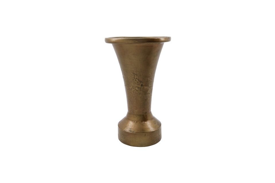 Goldene Aluminiumvase Florist House Doctor