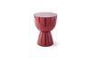 Miniaturansicht Hocker aus Fiberglas rot Burgund Tip tap 1