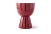 Miniaturansicht Hocker aus Fiberglas rot Burgund Tip tap 4