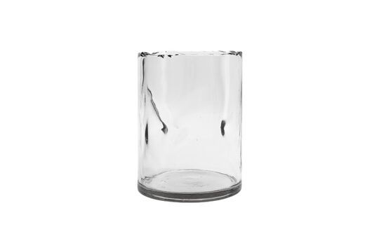 Kleine Vase aus klarem Glas Clear ohne jede Grenze