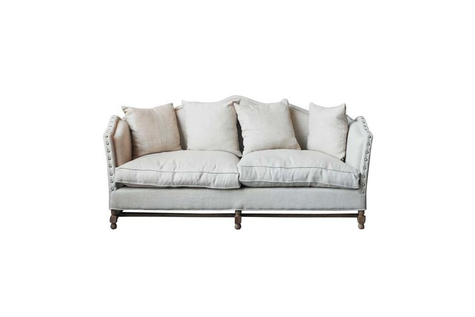 Leinen Sofa Marie Antoinette Beim Lesen Einschlafen Maison En Vogue