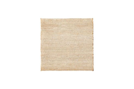 Naturfaserteppich beige 180x180 cm Mara ohne jede Grenze