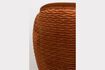 Miniaturansicht Orangefarbener Samt-Sessel Curvy 10