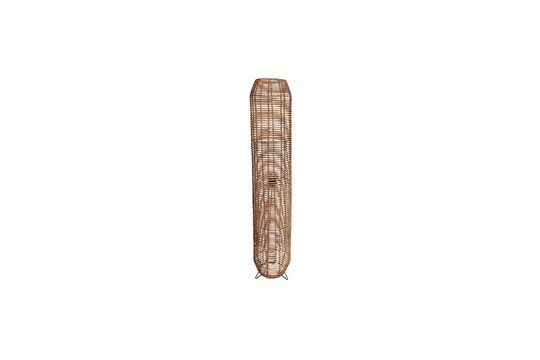 Rattan-Stehlampe beige Vannes