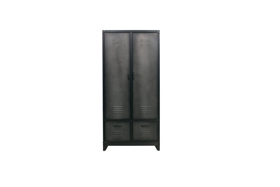 Schwarzer Metallspind Locker - Maison | en Vogue Vtwonen 190cm
