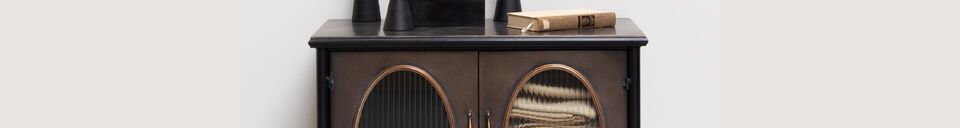 Materialbeschreibung Sideboard aus Kupfermetall Barrow