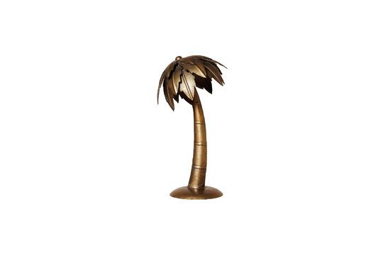 Stehleuchte aus Metall gold Palme