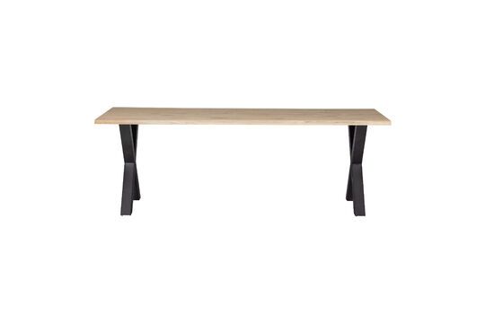 Tisch aus massiver Eiche beige Tablo