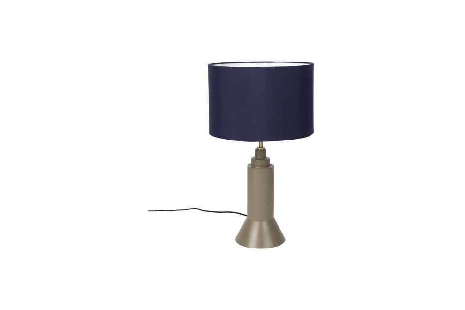 Tischlampe aus blauem Eisen Dark - 2