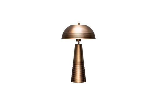 Tischlampe aus Metall gold Pilz-Z ohne jede Grenze