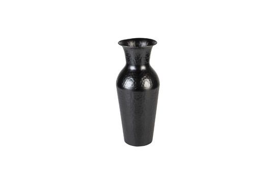 Vase aus schwarzem Stahl 40 cm Dunja