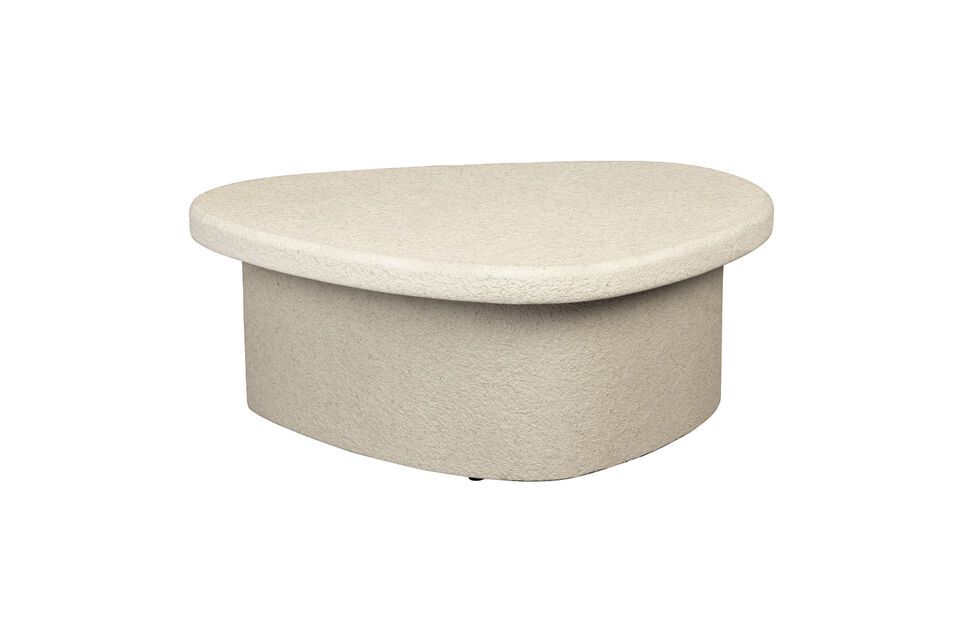 Veda Beige Marmor Couchtisch - 5