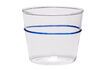 Miniaturansicht Wasserglas aus blauem Glas Orbit 1